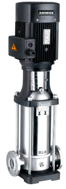 Трехфазный Многоступенчатый вертикальный насос SHIMGE  BL2-13-1.5 (1.5kw 380v)